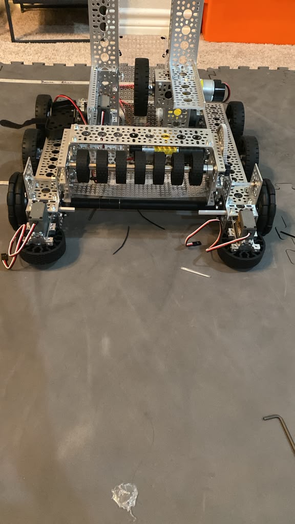 First version of the team's 2026–27 BioBuzz robot